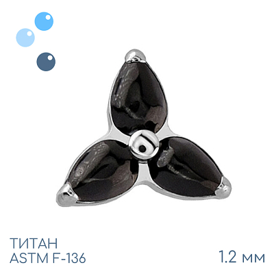 Накрутка Trixel Black Onyx 1.2 мм